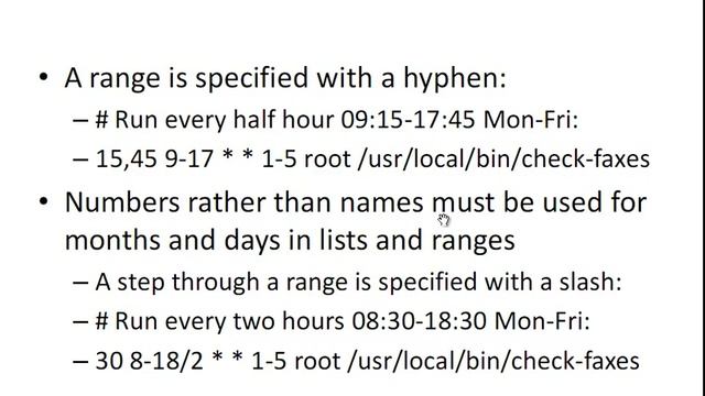 CRON jobs смотреть онлайн