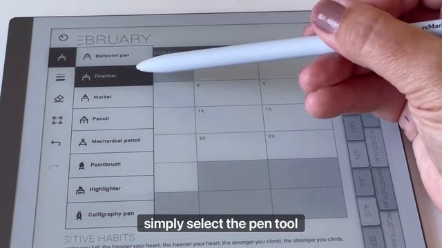 How to upload and use a digital planner on Remarkable 2. смотреть онлайн