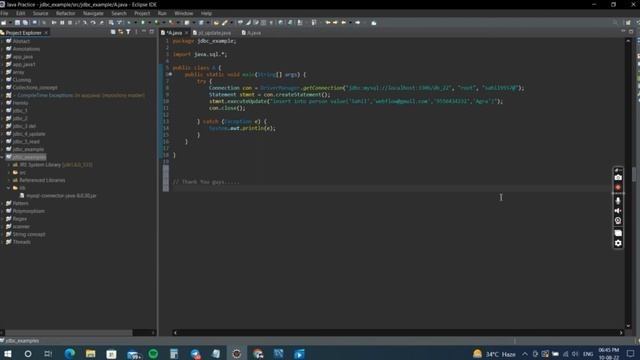 JDBC Practical | How to install MySQL and connect it with the JAVA program смотреть онлайн