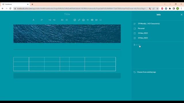 Free Evernote alternative - Zoho Notebook overview смотреть онлайн