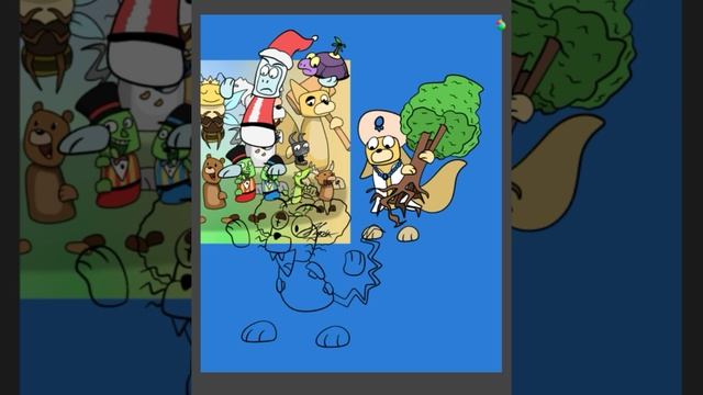 Super Bear Adventure 3d Fanart Bosses in Costumes (SpeedPaint) смотреть онлайн