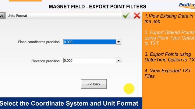 MAGNET Quick Guide: MAGNET Field Export Point Filters смотреть онлайн