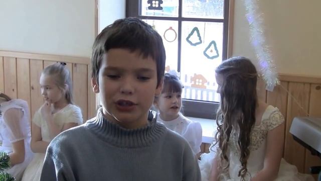 1часть. Музыкальная. Рождественский праздник. смотреть онлайн