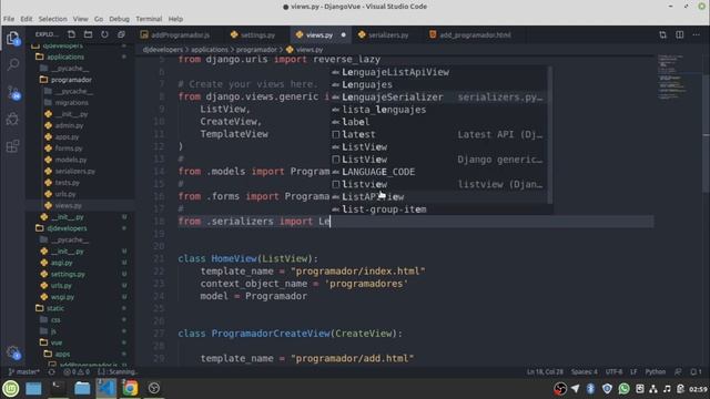 Taller Django Templates con Vue.js смотреть онлайн