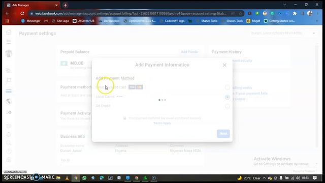 How to solve facebook ads card payment DECLINE issue in Nigeria (new method) #2022 смотреть онлайн
