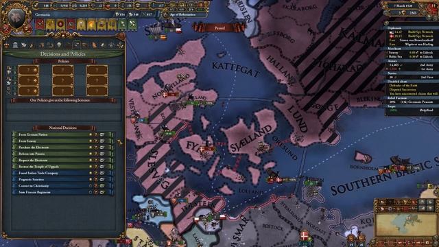 Jutland juked - Europa Universalis 4 - Lions of the North: Germania смотреть онлайн