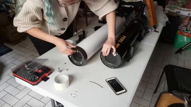 Démontage et nettoyage complet d'un télescope - 114 900 PERL VIXEN EQ смотреть онлайн
