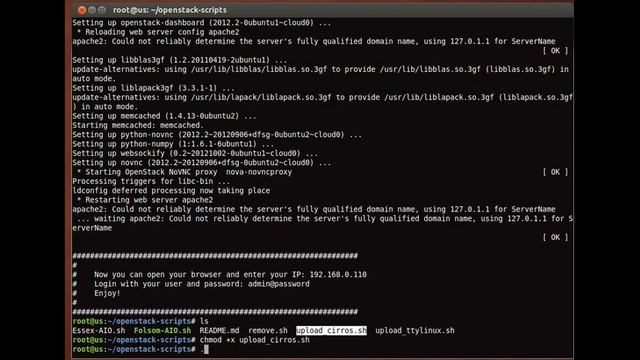 Openstack Folsom Installation on Ubuntu 12.04 LTS смотреть онлайн