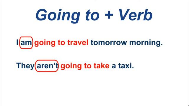 1B - Lesson 12 - Going to + Verb (Future) смотреть онлайн