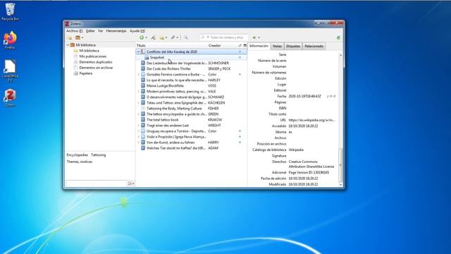 Bibliografía automática - LibreOffice + Zotero смотреть онлайн