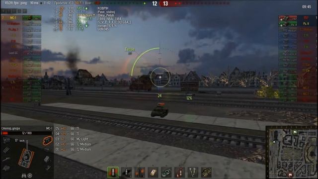 МС-1 - медали Колобанова, де Лнглада, воин, защитник - WoT смотреть онлайн