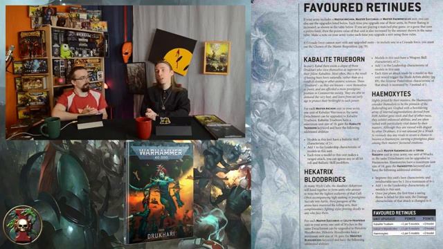 9ed codex DRUKHARI - обзор Друкхари (часть 1) Warhammer 40000 Темные Эльдары смотреть онлайн
