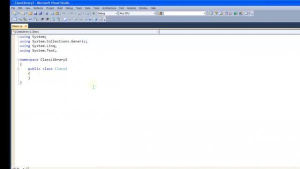 Как создать сборку (.dll) в Visual Studio
