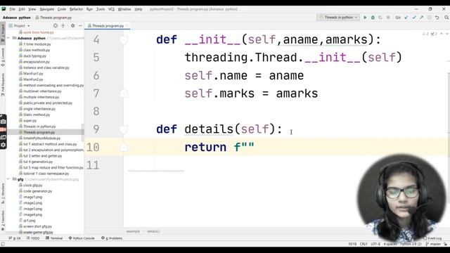 Advance python EP:22 Create a thread using classes and objects | object oriented programming смотреть онлайн