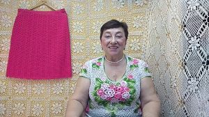 Юбка "Фуксия". Мастер-класс по вязанию крючком от О. С. Литвиной.