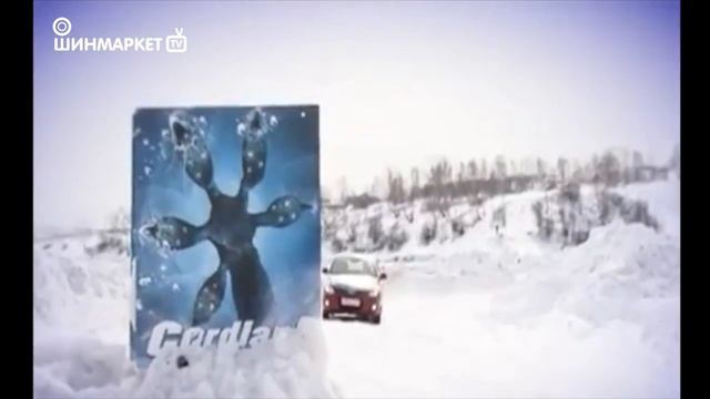 Видеозарисовка с теста зимних шин Cordiant Polar 2 в Сибири смотреть онлайн