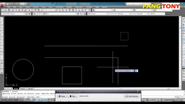 TUTORIAL BELAJAR KUNCI DASAR PADA AUTOCAD DENGAN CEPAT смотреть онлайн