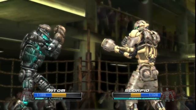 игра Живая сталь-Самый крутой бой Атома(№7) смотреть онлайн