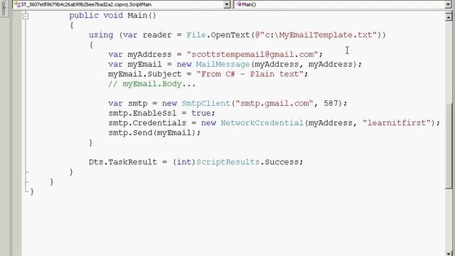 MSBI - SSIS - How To Send Fancy HTML Emails - Part-188 смотреть онлайн