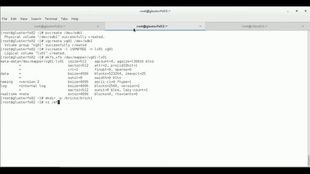 GlusterFS - How to Create a Distributed GlusterFS Volumes смотреть онлайн