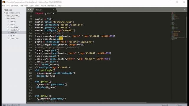 Project: Trending News App using Python смотреть онлайн