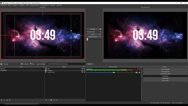 Como fazer um Cronômetro Animado no OBS STUDIO смотреть онлайн