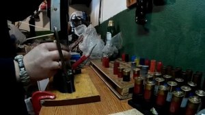 маленькие хитрости- дробовая прокладка на порох.