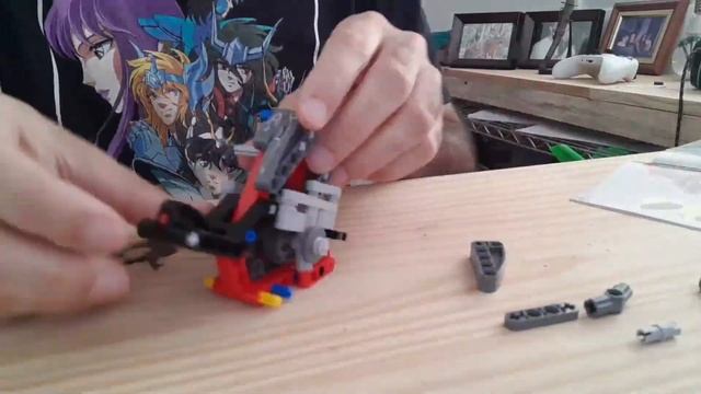 Montando uma moto animal da Lego 42132. смотреть онлайн