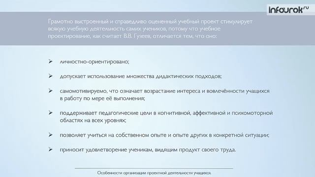 Организация проектно-исследовательской деятельности обучающихся в рамках реализации ФГОС смотреть онлайн