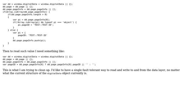 Code Review: Data Layer Object Getter and Setter by Path смотреть онлайн