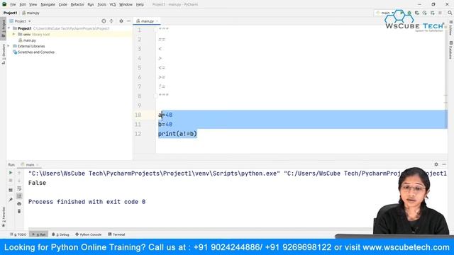 Comparison & Assignment Operator in Python | Python Tutorial For Beginners Part 7 | WsCube Tech смотреть онлайн