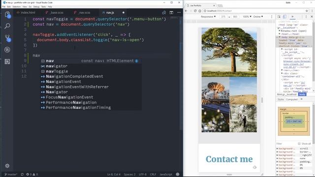 How to code a slide out navigation | Part 3: Making it work, and bug fixes (lots of them) смотреть онлайн