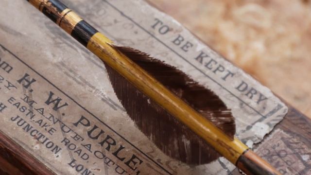 Antique Edwardian Longbow Arrows made by Purle смотреть онлайн