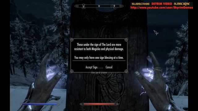 Skyrim - Lord Stone map location смотреть онлайн