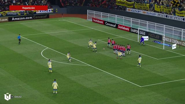 America vs Guadalajara ● Concacaf Champions Cup 2024 ● Pes 2021 смотреть онлайн