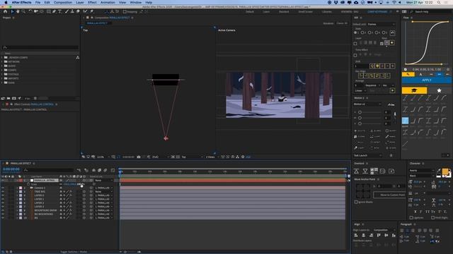 '3D Parallax Effect' Rig - After Effects Tutorial смотреть онлайн