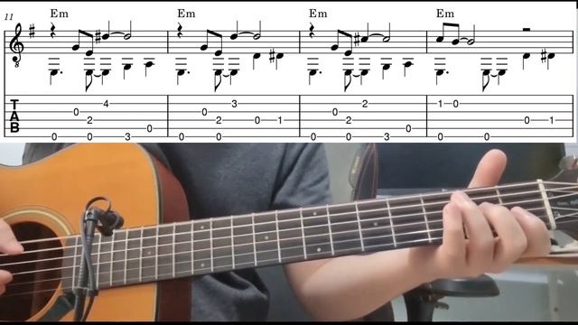 Mission Impossible Main Theme - Easy Fingerstyle Guitar Playthough Tutorial Lesson With Tabs смотреть онлайн