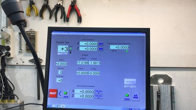 Mach3 Turn. Привязка инструмента смотреть онлайн