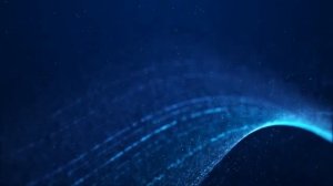 Футаж "Голубая волна на синем фоне"