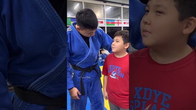 Первые впечатления после первой тренировки по дзюдо в школе ORTUS.KZ.Тренер Пак Сергей Александрови смотреть онлайн