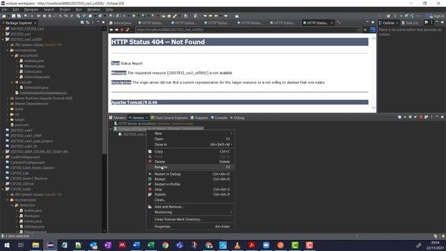 Eclipse File 'Input Not Found' Error Solved! #eclipse #java #tomcat смотреть онлайн