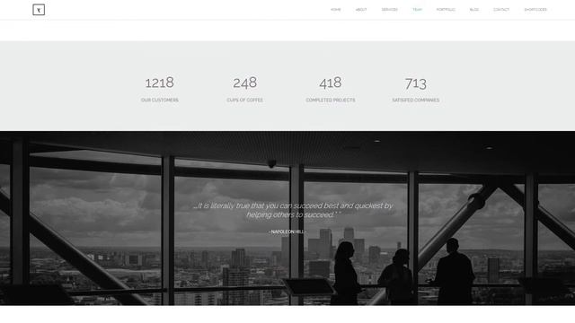 Yours - Responsive Onepage Wordpress Theme смотреть онлайн