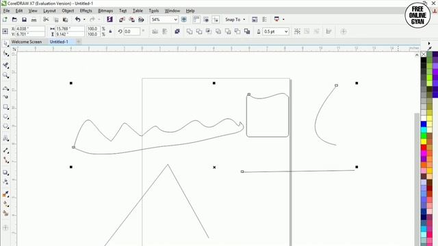 CorelDRAW Full Course - Learn CorelDRAW in 1 Hours (हिंदी) | Coreldraw Full Tutorial for Beginner смотреть онлайн