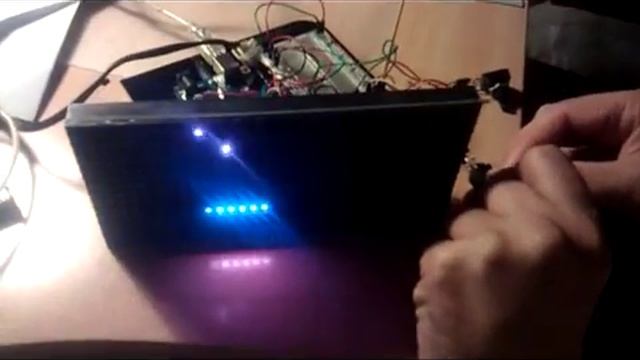 PONG game for 16x32 LED matrix смотреть онлайн