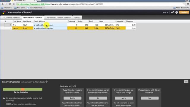 How to Remove Duplicate and Partial Duplicate Records with REV смотреть онлайн