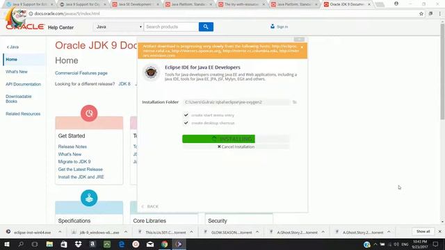 How to configure Java 9 Support for Eclipse Oxygen 4.7 and run first example смотреть онлайн