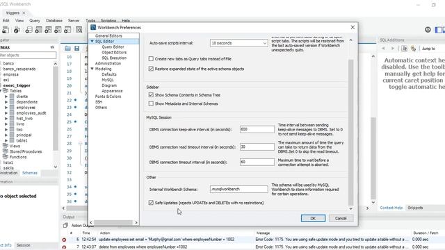 Solução para o erro 1175 do mysql workbench, fácil e rápido. смотреть онлайн