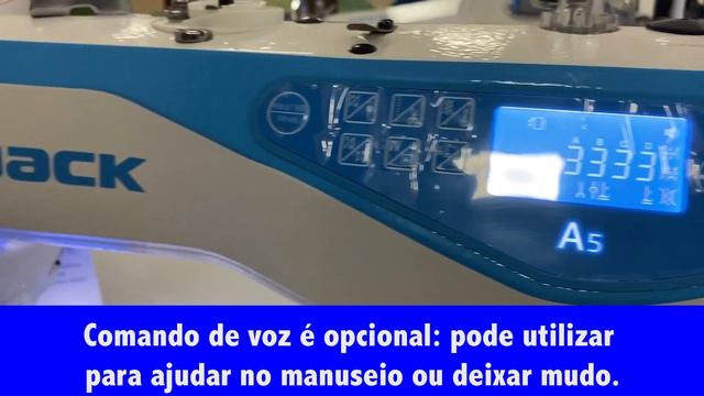 Máquina de Costura Jack Industrial A5 - Diferenciais & Características смотреть онлайн