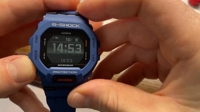 Как работают уведомления на Casio G-SHOCK GBD-200 смотреть онлайн