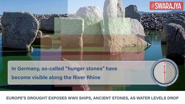 Europe's Drought Exposes WWII Ships, Ancient Stones, As Water Levels Drop смотреть онлайн